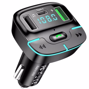 🎶 YUSK 4 në 1 Wireless Car MP3 Player – YFM01