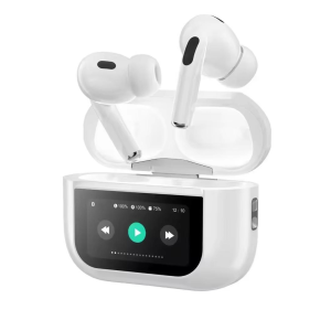 Airpods Pro 2 ANC & ENC Double Dark With Digital Screen Earbuds