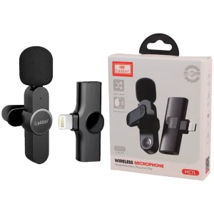 Earldom ET-MC7L – Wireless Microphone për iPhone (Lightning), me Anulues Zhurmash