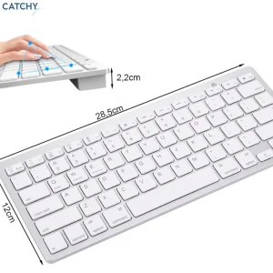 Wireless Keyboard BK‑3001 – Stili dhe Liria pa Tela!